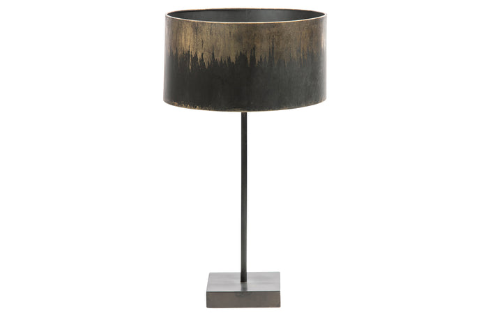 WOOOD Blackout tafellamp metaal zwart