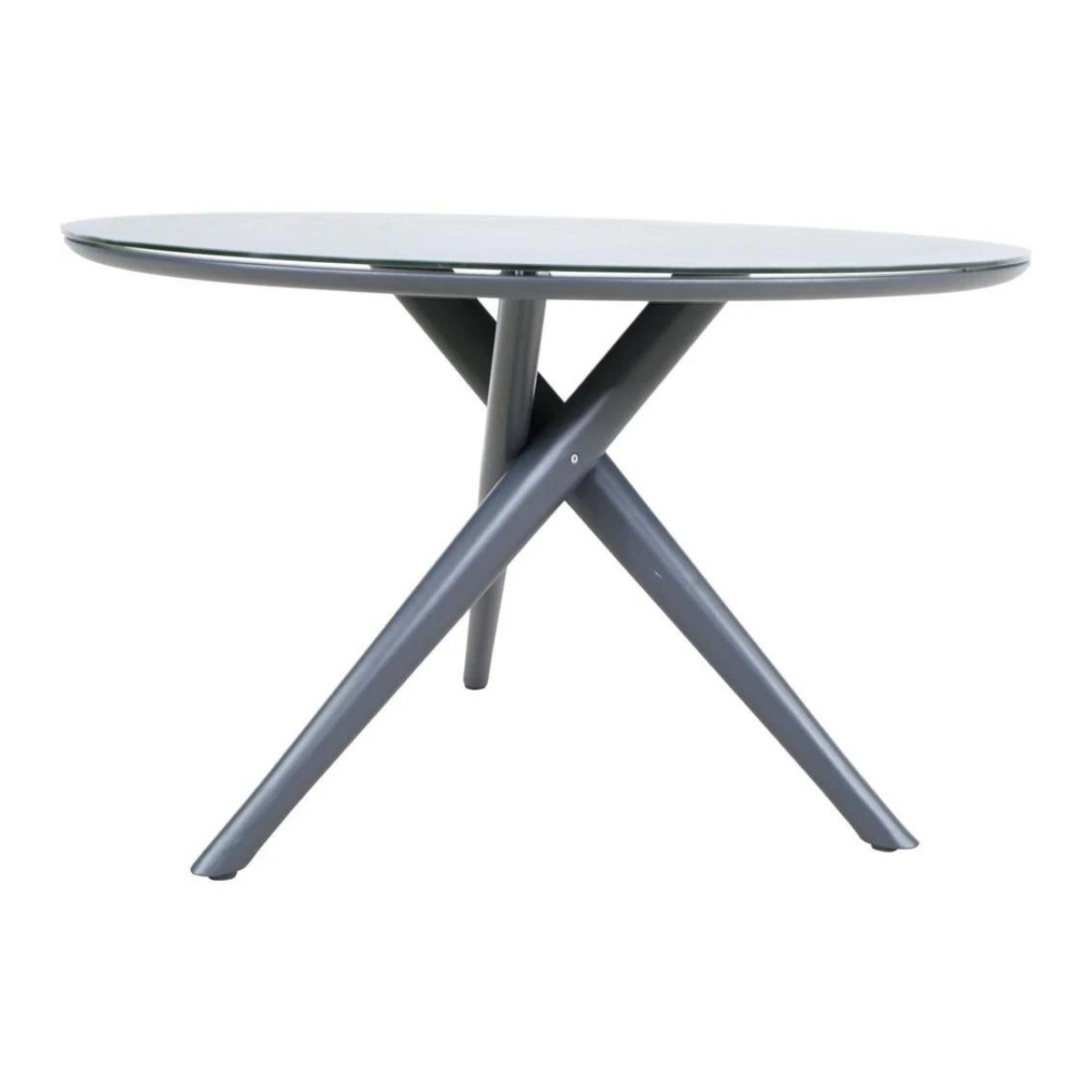 Lesli Living - Mojito tafel keramiek ø120cm - grijs