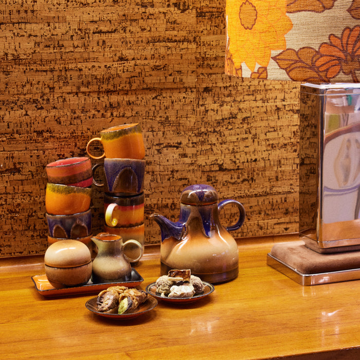 HKliving 70's Ceramics Schotels - Set van 4 - Roasts