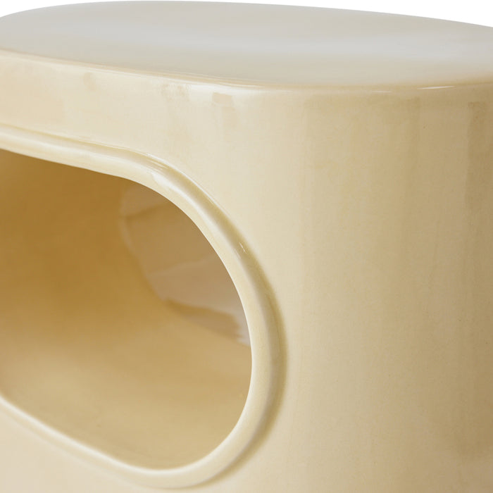 HKliving Space Bijzettafel - Cream