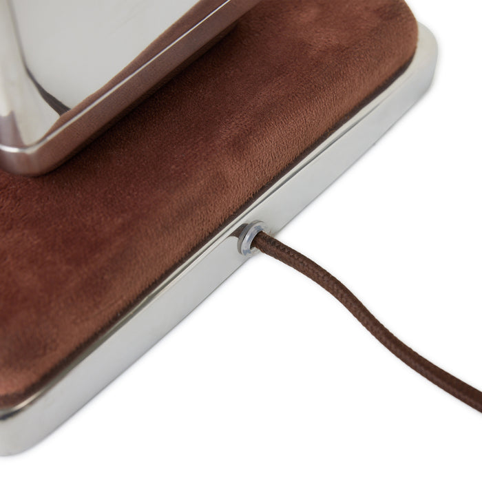 HKliving Brut Lampenvoet  -  Chrome