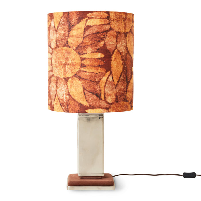 HKliving Brut Lampenvoet  -  Chrome