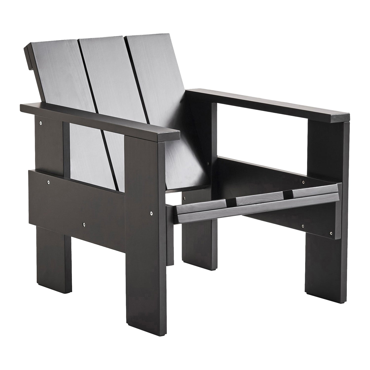 HAY Crate Loungestoel - Zwart