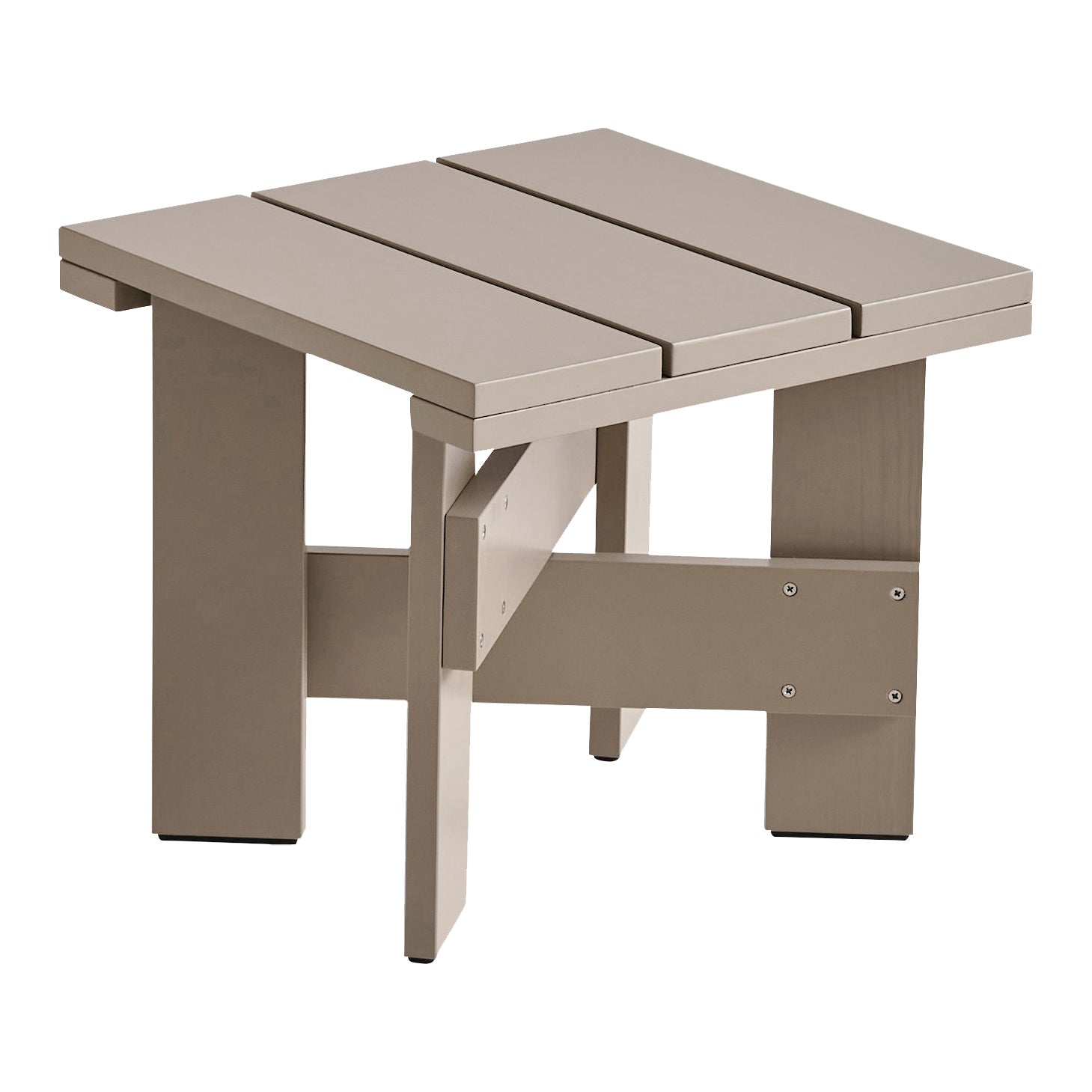 HAY Crate Bijzettafel H 40 cm - Grijs