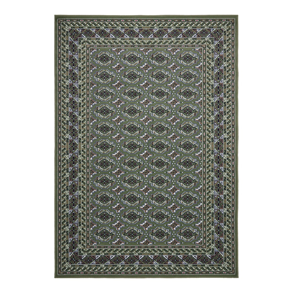 Interieur05 Vintage Vloerkleed Groen  Marad 185x270cm