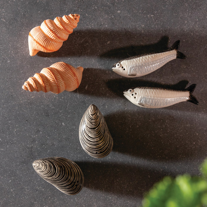 &k amsterdam De La Mer Peper & Zoutstel - Mussel
