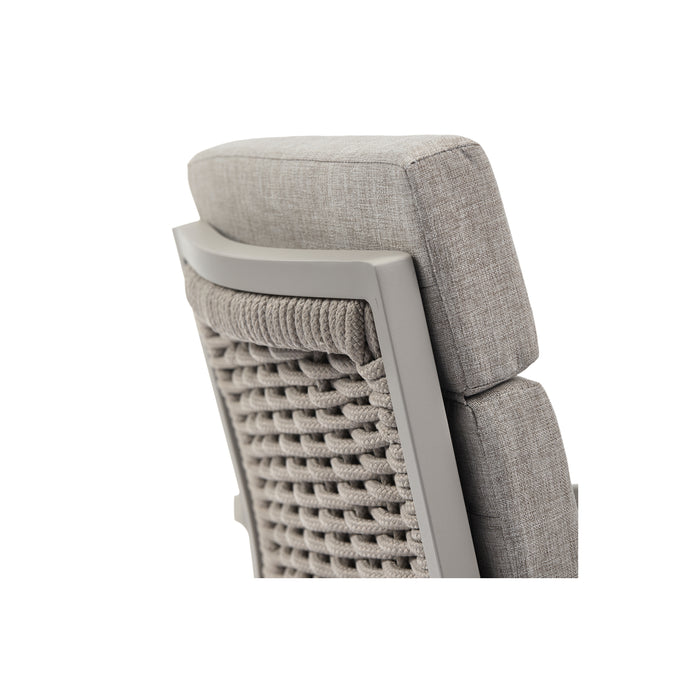 WOOOD Eetstoel North - Aluminium - Zand - 89x63x56