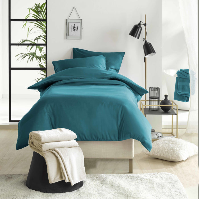 De Witte Lietaer Dekbedovertrek Olivia - 140 x 200|220 cm - Groen