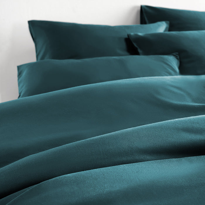 De Witte Lietaer Dekbedovertrek Olivia - 140 x 200|220 cm - Groen