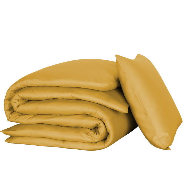 De Witte Lietaer Dekbedovertrek Olivia - 140 x 200|220 cm - Geel