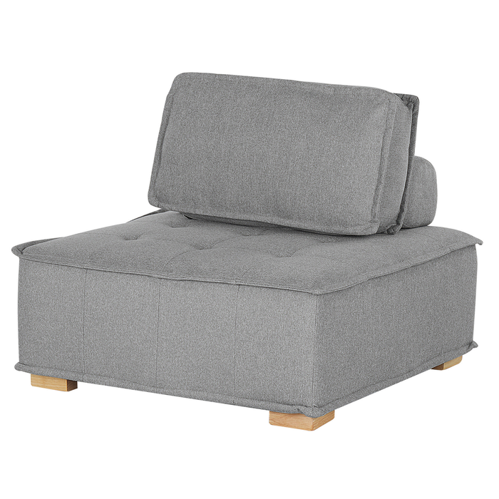 Beliani - TIBRO - Modulaire sofa - Grijs - Polyester