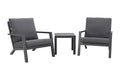 VDG Atlanta loungestoelen set + bijzettafel - 3-delig