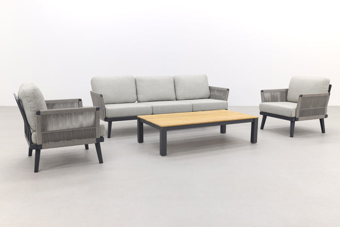 VDG Durban|Mindo stoel-bank loungeset - 4-delig