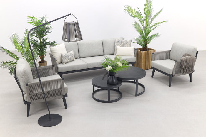 VDG Durban|Rhodos stoel-bank loungeset - 5-delig