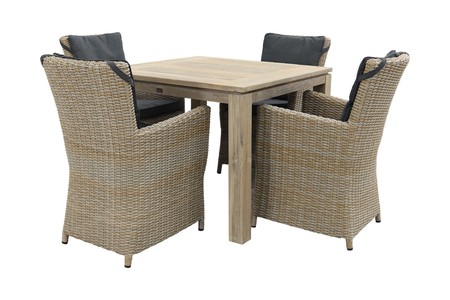 VDG Mante Paloma Dessert|Rome grey 100 cm. - tuinset 5-delig