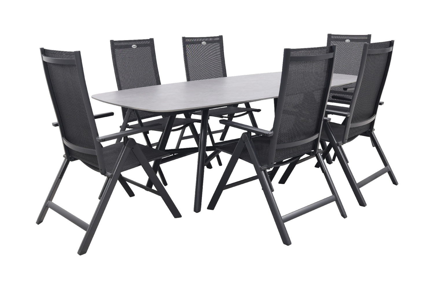 Hartman Napoli|Benevento 240x110 cm. - Deens ovale tuinset