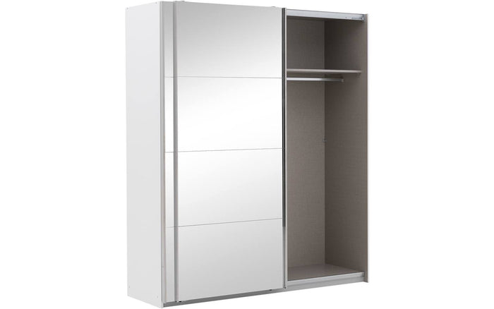 Goossens Kledingkast Miami - 180  cm breed  210  cm hoog