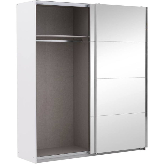 Goossens Kledingkast Miami - 180  cm breed  210  cm hoog