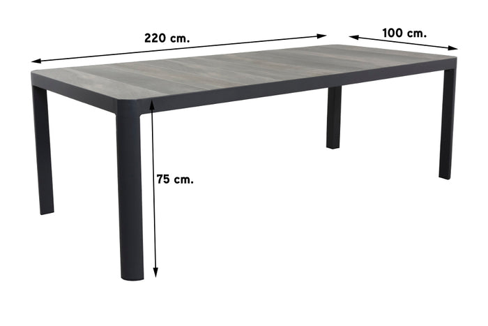 Hartman Sophie Studio|Queens 220 cm. tuinset – 7-delig