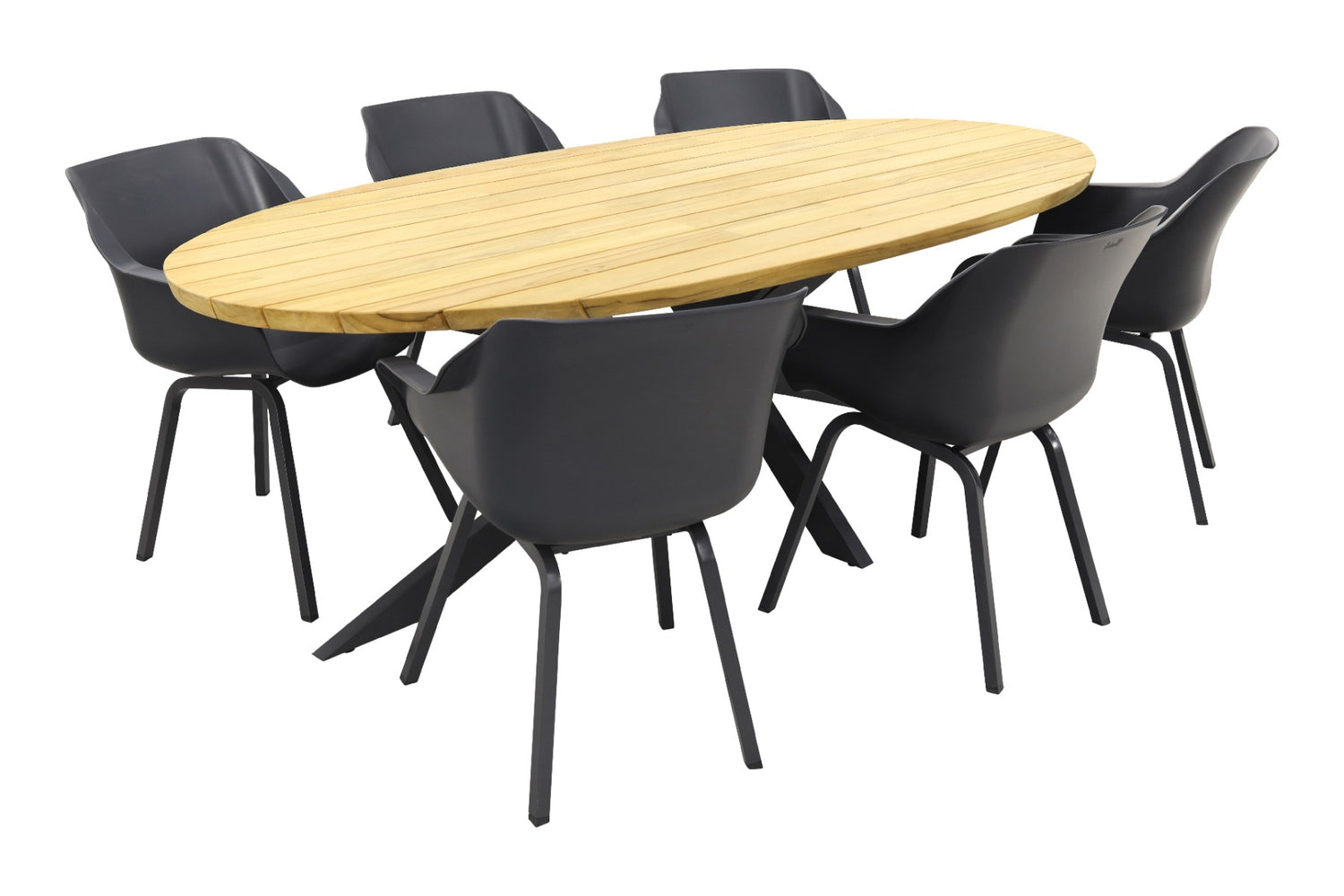 Hartman Sophie Element|Taste Prado Ellips 240x115 cm. tuinset