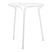 Kartell Hiray Bistrotafel - Wit - Rond