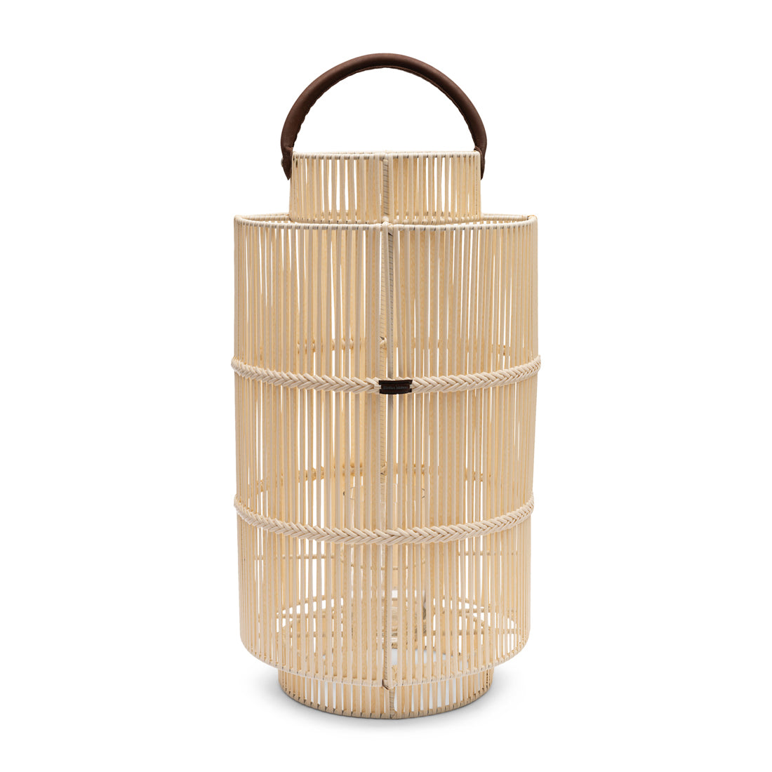 Riviera Maison Lantaarn Wit - Bartolome Outdoor - Kunststof, glas