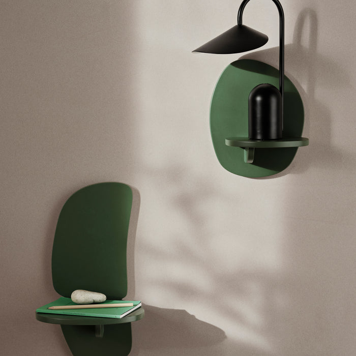 ferm LIVING Arum Oplaadbare Tafellamp - Zwart