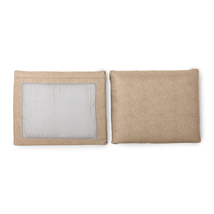 HKliving Lounge Tuinbank Kussenset -  Beige