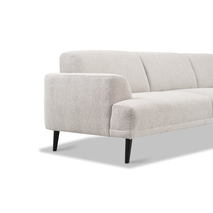 by fonQ Flair Hoekbank met Chaise Longue Rechts - Naturel Melange