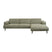 by fonQ Flair Hoekbank met Chaise Longue Rechts - Groen