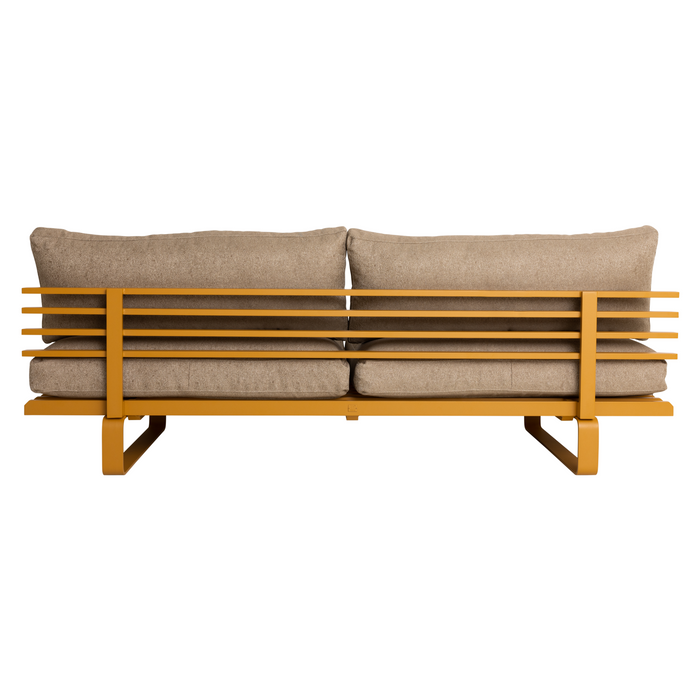 HKliving Lounge Tuinbank - Dusty Orange