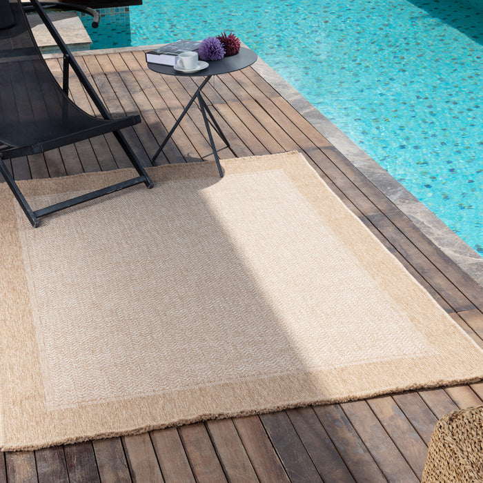 by fonQ Tundra Vloerkleed 160 x 213 cm - Zand