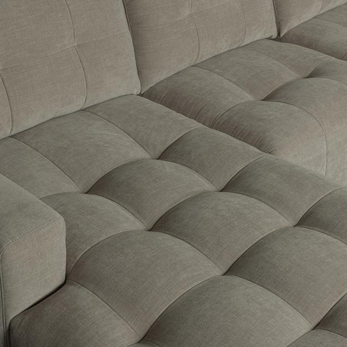 vtwonen Bar Chaise Longue - Links - Warm grijs