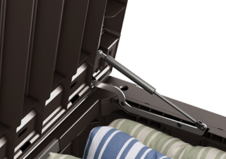 Keter opbergbox Westwood 155 x 72 cm. - Antraciet