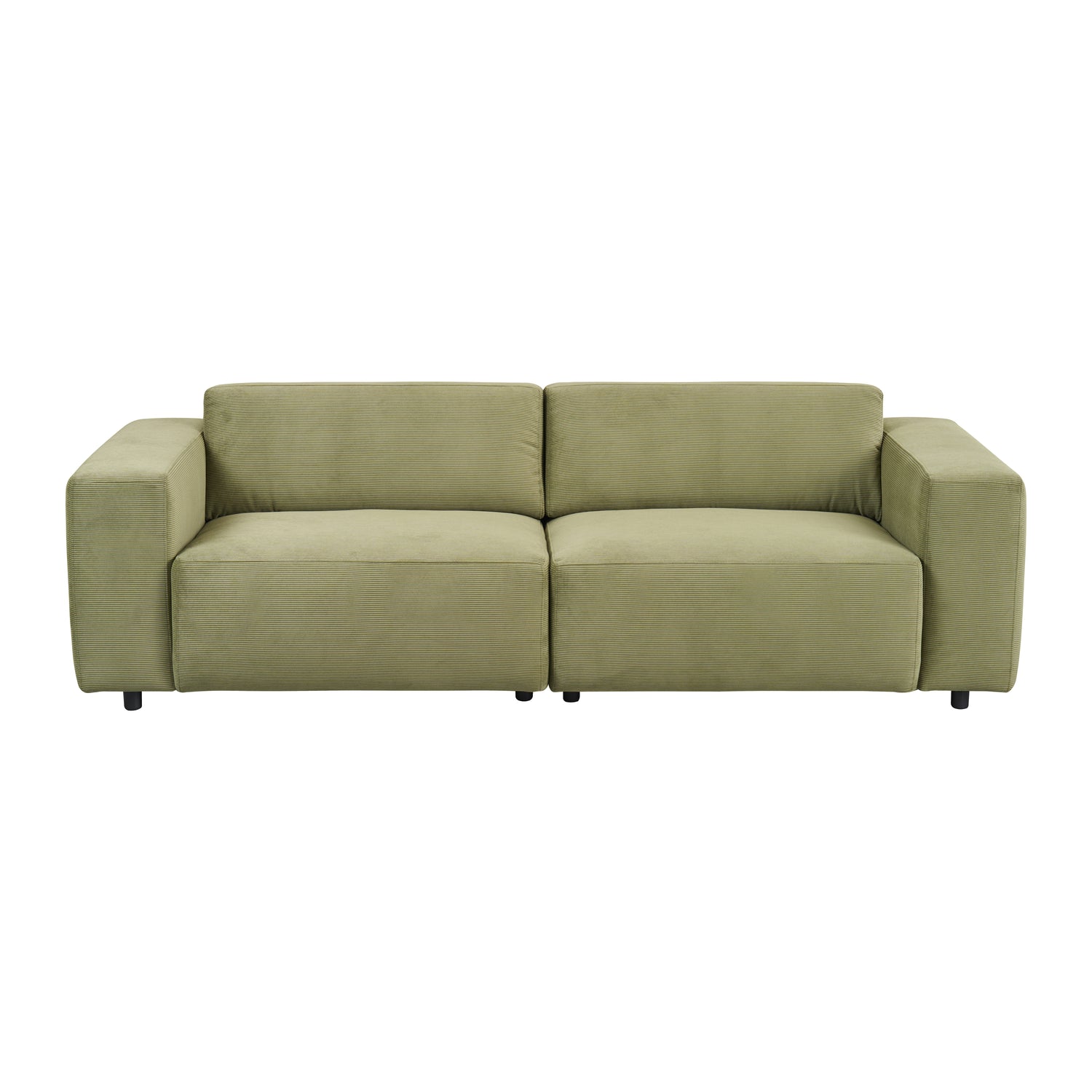 by fonQ Nova 3-zitsbank - Rib - Groen