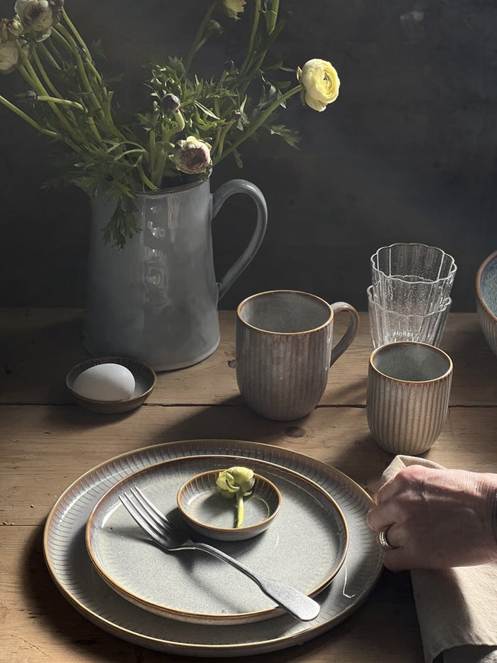 Dutch Rose Sapphire Beker Grijs 41 cl.