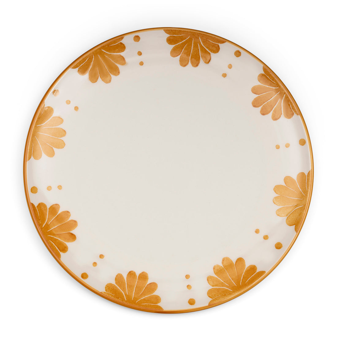 Riviera Maison dinerbord Geel gekleurde print - Menton - Aardewerk