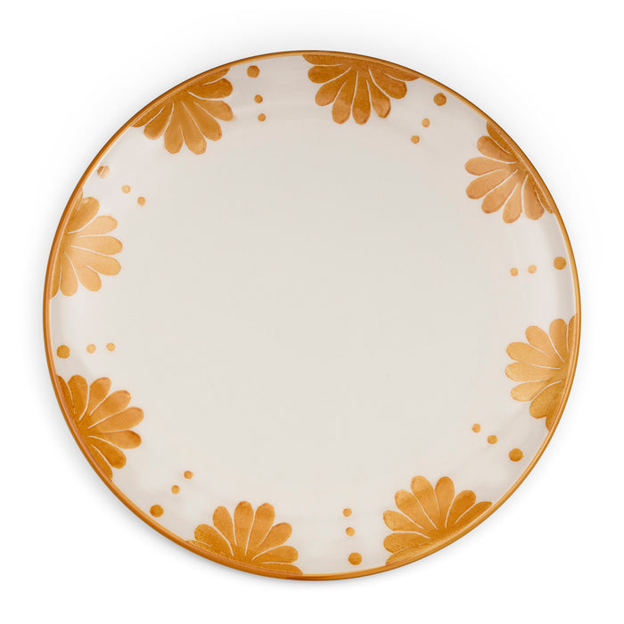 Riviera Maison dinerbord Geel gekleurde print - Menton - Aardewerk