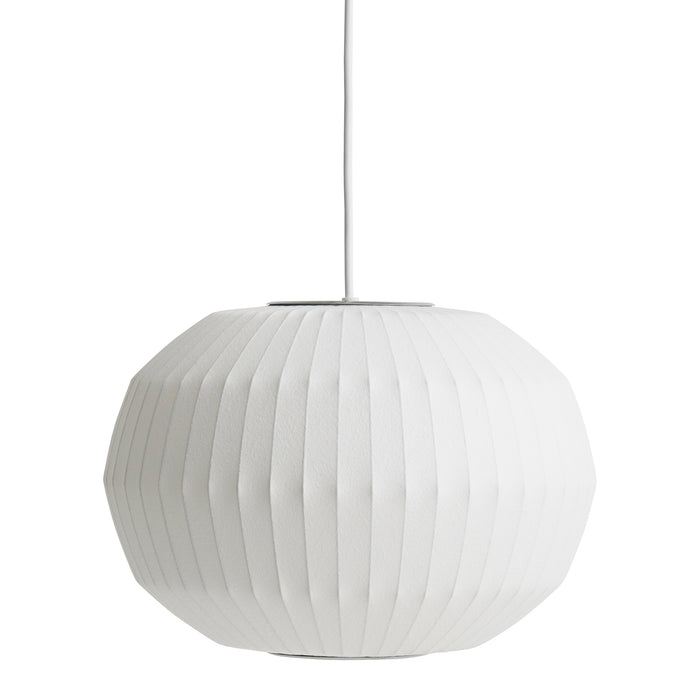 HAY Nelson Bubble Angled Sphere Hanglamp S - Ø 35,5 cm - Off White