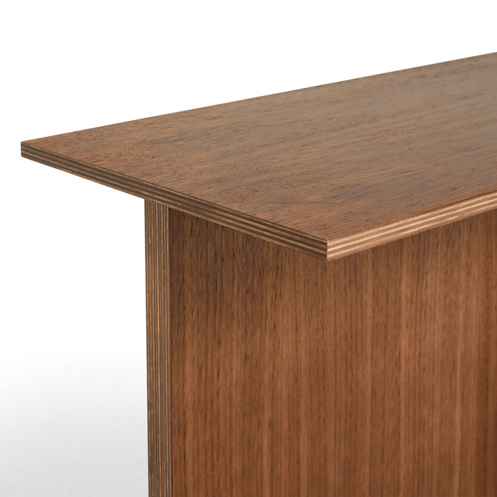 HAY Slit Table Wood Oblong Bijzettafel -  Walnut