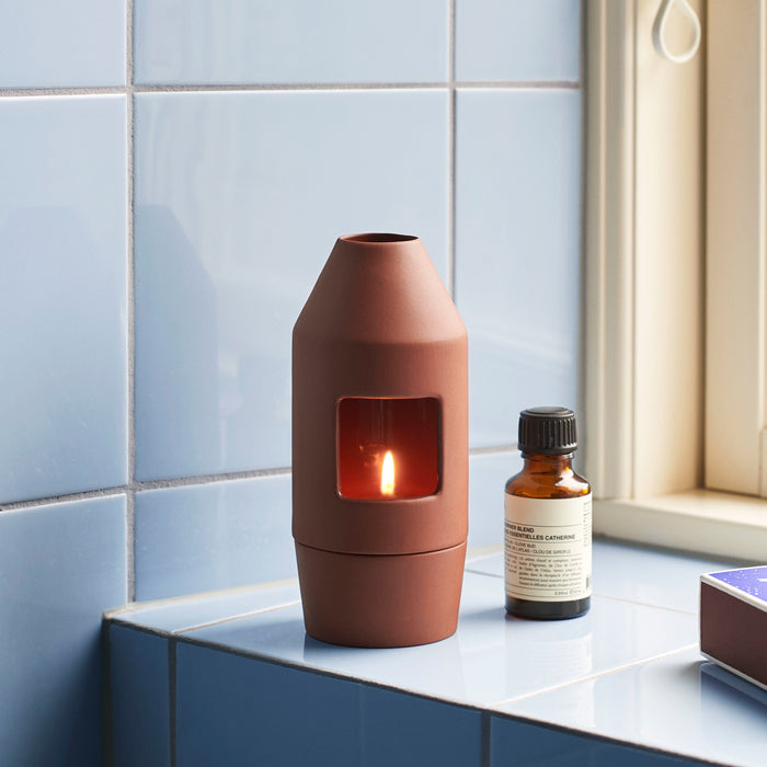 HAY Chim Chim Aroma Diffuser - Dark Terracotta