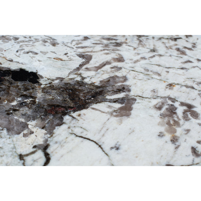 WOOOD Cute Bijzettafel - Marmer - 51xø45