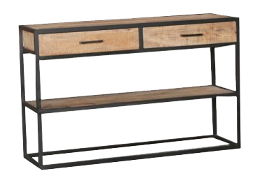 Starfurn Sidetable Denver | Mangohout en metaal