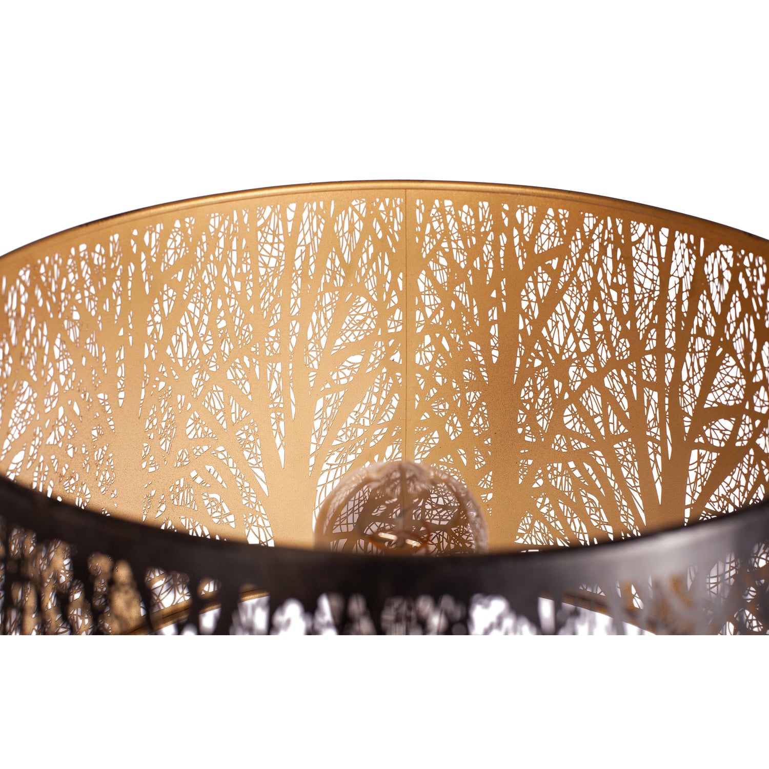 WOOOD Keto Vloerlamp - Metaal - Antique Brass - 161x42x42