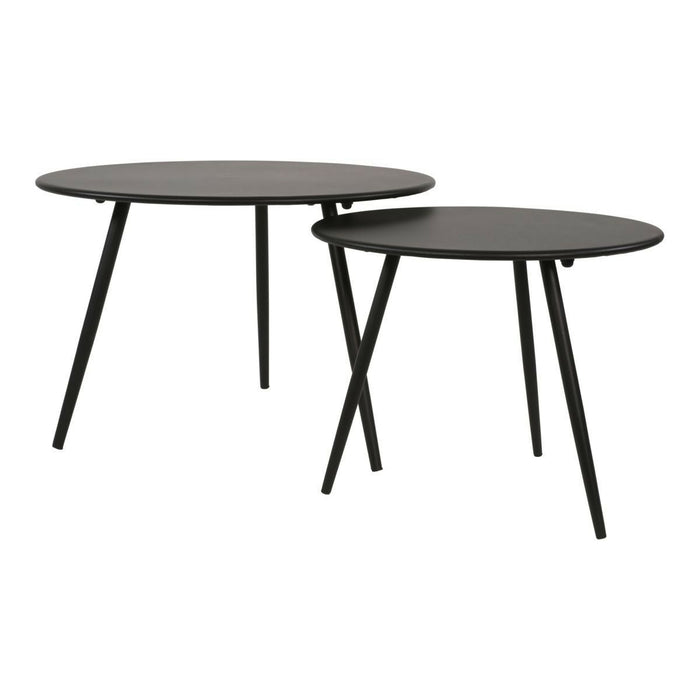 Lesli Living Bijzettafel Rafael 45x35 cm zwart