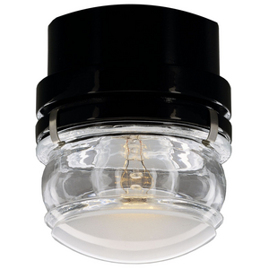 Oluce Fresnel wandlamp zwart