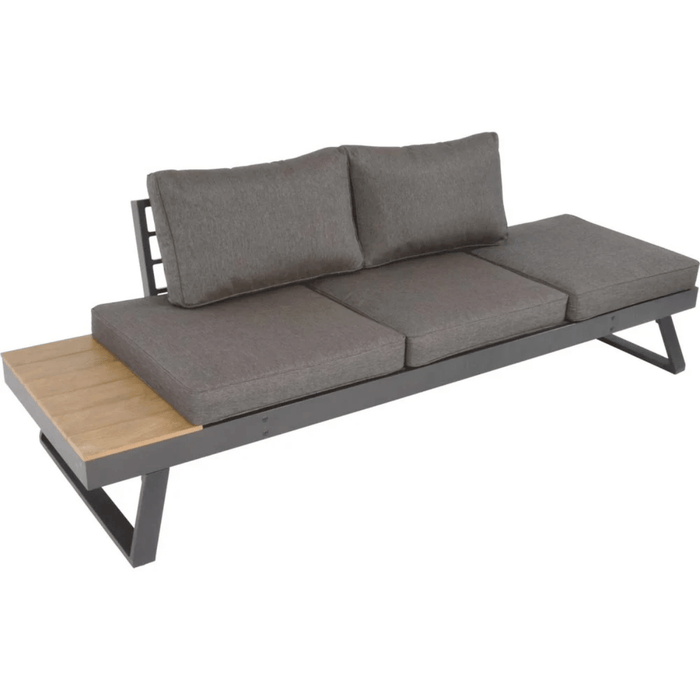 Arezzo 2-in-1 loungebank|ligbed | aluminium + polywood | 228cm