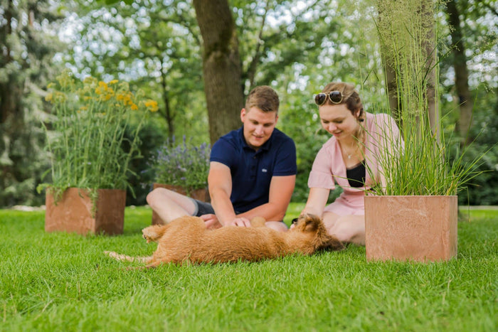 Artstone Bloempot Maud - 32x32 - Oak