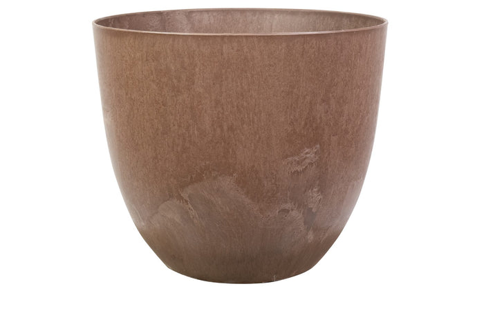 Artstone Bloempot Bola - 55x45 - Oak