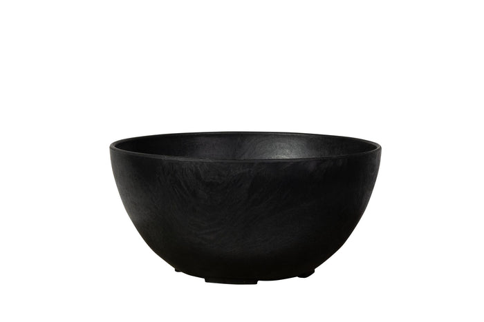 Artstone Bowl Fiona - 25x12 - Zwart